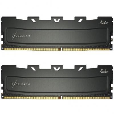 Модуль пам'яті для комп'ютера DDR4 32GB (2x16GB) 2800 MHz Black Kudos eXceleram (EKBLACK4322818AD)
