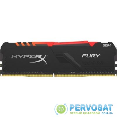 Модуль памяти для компьютера DDR4 8GB 3733 MHz HyperX Fury RGB Kingston (HX437C19FB3A/8)