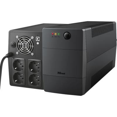 Пристрій безперебійного живлення Trust UPS Paxxon 1000VA UPS 4 Outlets (23504_TRUST)