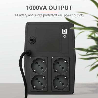 Пристрій безперебійного живлення Trust UPS Paxxon 1000VA UPS 4 Outlets (23504_TRUST)