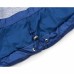 Куртка Snowimage удлиненная с капюшоном и цветочками (SICY-G107-110G-blue)
