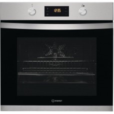 Електрична духова шафа Indesit IFW 3844 HIX 71л/А+/11 програм/конвекція/дисплей/нерж.сталь
