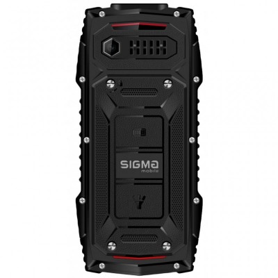 Мобильный телефон Sigma X-treme AZ68 Black Red (4827798374924)