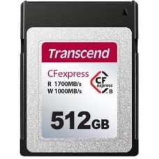 Карта пам'яті Transcend 512GB CFExpress 820 Type B R1700/W1100MB/s Карта пам'яті Transcend 512GB CFExpress 820 Type B R1700/W1100MB/s