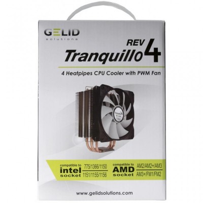 Кулер для процессора Gelid Solutions Tranquillo Rev.4 (CC-TranQ-04-B)