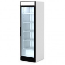 Холодильна вітрина Snaige, 206.4x59.5х73.1, 550л, полок - 5, зон - 1, 1дв., ST, банер, білий