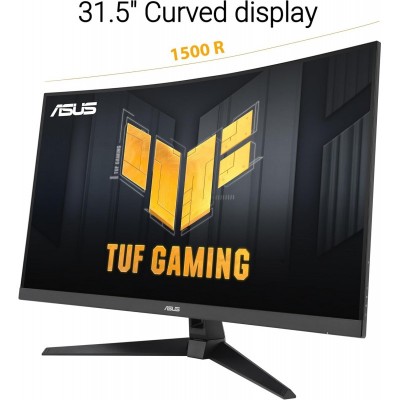 Монітор Asus 31.5" TUF Gaming VG32WQ3B 2xHDMI, DP, MM, VA, 2560x1440, 180Hz, 0.5ms, sRGB 120%, CURVED, AdaptiveSync, HDR10