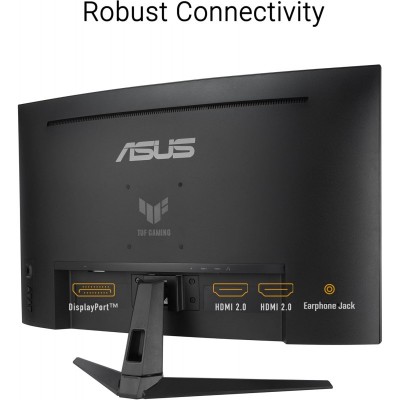 Монітор Asus 31.5" TUF Gaming VG32WQ3B 2xHDMI, DP, MM, VA, 2560x1440, 180Hz, 0.5ms, sRGB 120%, CURVED, AdaptiveSync, HDR10