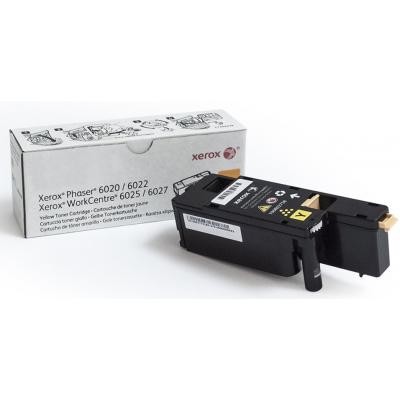 Тонер-картридж XEROX PH6020/6022/WC6025/6027 Yellow (106R02762)