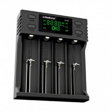 Зарядний пристрій для акумуляторів LiitoKala 4 Slots, LCD дисплей, Li-ion/Ni-MH/Ni-Cd/AA/ААA/AAAA/С (Lii-S4) Зарядний пристрій для акумуляторів LiitoKala 4 Slots, LCD дисплей, Li-ion/Ni-MH/Ni-Cd/AA/ААA/AAAA/С (Lii-S4)