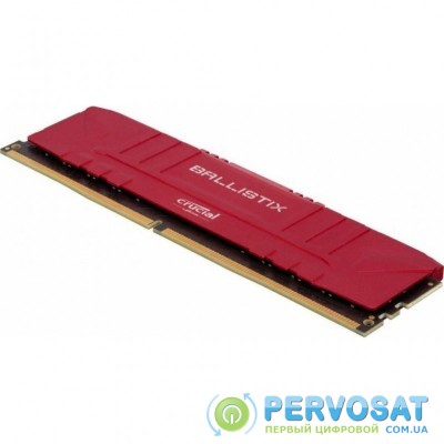 Модуль памяти для компьютера DDR4 16GB 3600 MHz Ballistix Red MICRON (BL16G36C16U4R)