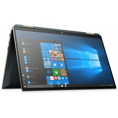 Ноутбук HP Spectre x360 15-eb0037ur 15.6UHD IPS Touch/Intel i7-10750H/16/2048F/NVD1650Ti-4/W10/Blue