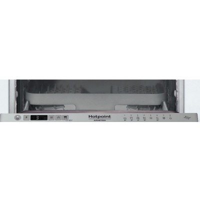 Посудомийна машина Hotpoint вбудована, 10компл., A++, 45см, дисплей, 3й кошик, білий