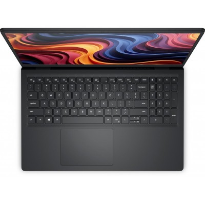 Ноутбук Dell 15 DC15255 15.6" FHD AG, AMD R3-7320U, 8GB, F512GB, UMA, Lin, чорний