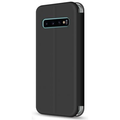 Чехол для моб. телефона MakeFuture Flip Case (Soft-Touch PU) Samsung S10 Plus Black (MCP-SS10PBK)