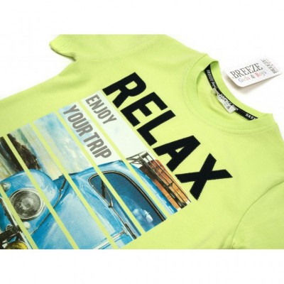 Набор детской одежды Breeze "RELAX" (14382-134B-green)