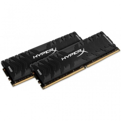 Модуль пам'яті для комп'ютера DDR4 64GB (2x32GB) 3600 MHz HyperX Predator Black Kingston Fury (ex.HyperX) (HX436C18PB3K2/64)