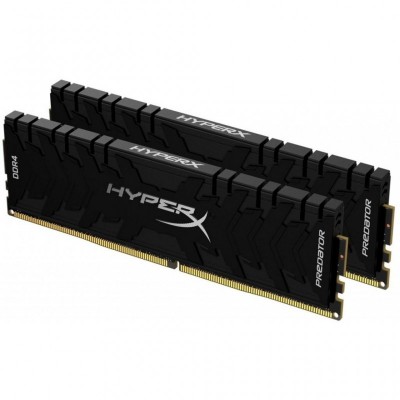Модуль памяти для компьютера DDR4 64GB (2x32GB) 3600 MHz HyperX Predator Black Kingston Fury (ex.HyperX) (HX436C18PB3K2/64)