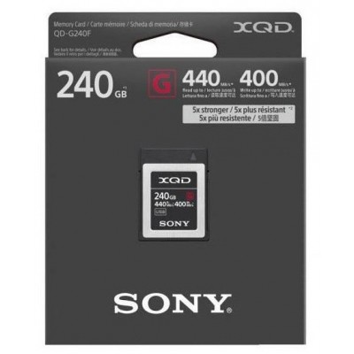 Карта пам'яті Sony XQD 240GB G Series R440MB/s W400MB/s