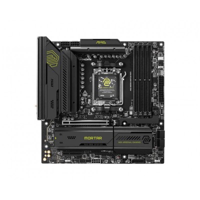 Материнcька плата MSI MAG B850M MORTAR WIFI sAM5 B850 4xDDR5 M.2 HDMI WiFi BT mATX