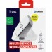 Миша Trust Bayo+ Multidevice Ergonomic, BT/WL/USB-A, біла