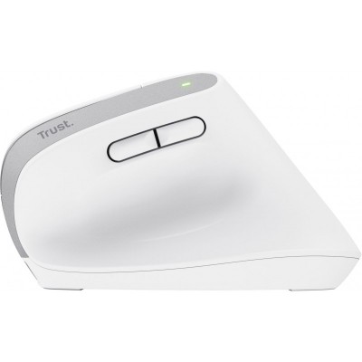 Миша Trust Bayo+ Multidevice Ergonomic, BT/WL/USB-A, біла