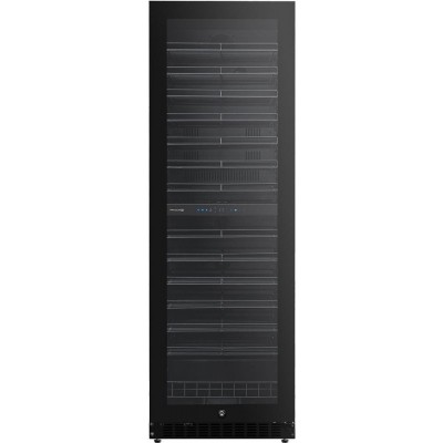 Холодильник Philco для вина,176x60x68, холод.відд.-418л, зон - 2, бут-131, диспл, підсвітка, чорний