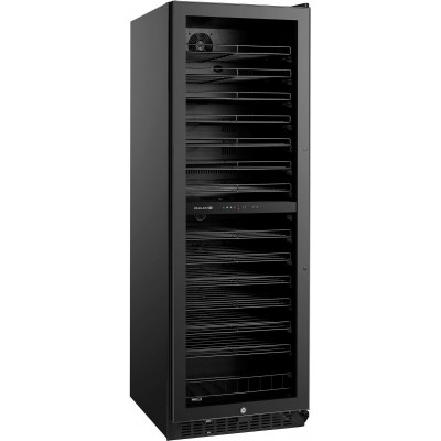 Холодильник Philco для вина,176x60x68, холод.відд.-418л, зон - 2, бут-131, диспл, підсвітка, чорний