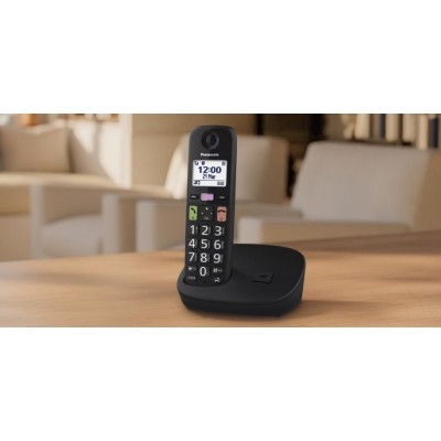 Радіотелефон DECT Panasonic KX-KX-TGU110UAB, чорний