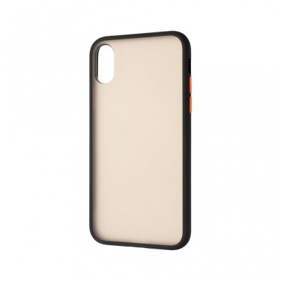 Чехол для моб. телефона Gelius Bumper Mat Case for iPhone X/XS Black (00000080163)