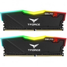 Модуль пам'яті для комп'ютера DDR4 16GB (2x8GB) 3200 MHz T-Force Delta Black ARGB Team (TF3D416G3200HC16CDC01) Модуль пам'яті для комп'ютера DDR4 16GB (2x8GB) 3200 MHz T-Force Delta Black ARGB Team (TF3D416G3200HC16CDC01)