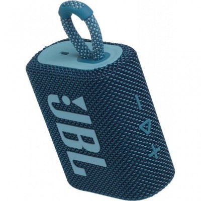 Акустическая система JBL Go 3 Blue (JBLGO3BLU)