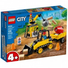 Конструктор LEGO City Great Vehicles Будівельний бульдозер 126 деталей (60252) Конструктор LEGO City Great Vehicles Будівельний бульдозер 126 деталей (60252)