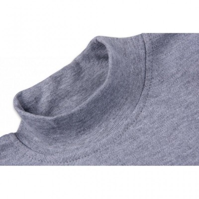 Кофта Lovetti водолазка серая меланжевая (1012-128-gray)