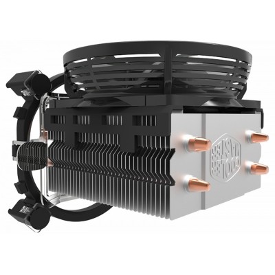 Cooler Master Процессорный кулер Cooler Master T20 LGA1200/115x/AM4/FM2(+)/AM3(+),3pin,1700об/мин,18.7dBA,TDP 100W