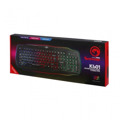 Клавиатура Marvo K601 Multi-LED USB