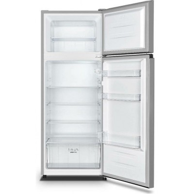 Холодильник Gorenje з верxн. мороз., 144x55x55, xолод.відд.-164л, мороз.відд.-41л, 2дв., A++, ST, сірий