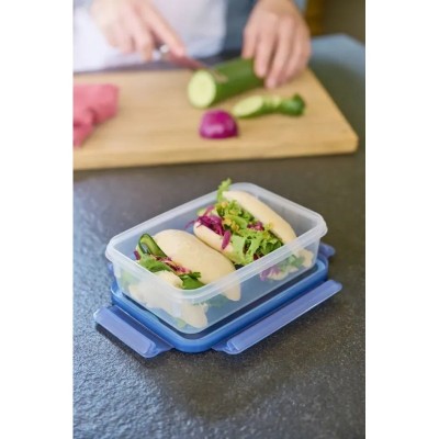Сковорода Tefal Renew+контейнер Tefal Master Seal Eco,26см, 0.8л, алюміній, бакеліт, скло, сірий, прозорий