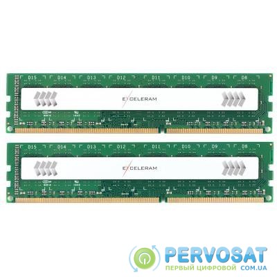 Модуль памяти для компьютера DDR3 16GB (2x8GB) 1600 MHz Silver Peewee eXceleram (E30166A)
