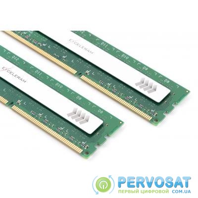 Модуль памяти для компьютера DDR3 16GB (2x8GB) 1600 MHz Silver Peewee eXceleram (E30166A)