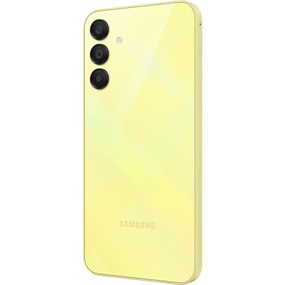 Смартфон Samsung Galaxy A15 (A155) 6.5&quot; 8/256ГБ, 2SIM, 5000мА•год, жовтий