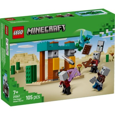 Конструктор LEGO Minecraft Пустельний патруль розбійника