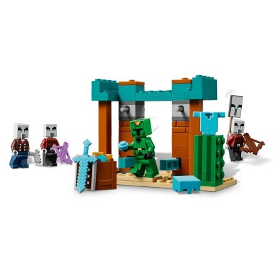 Конструктор LEGO Minecraft Пустельний патруль розбійника