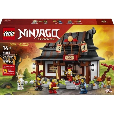 Конструктор LEGO Ninjago Ковальня «Чотири зброї». 15-та річниця Конструктор LEGO Ninjago Ковальня «Чотири зброї». 15-та річниця