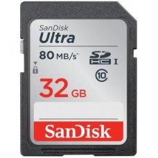 Карта пам'яті SANDISK 32GB SDHC class 10 UHS-I Ultra (SDSDUNC-032G-GN6IN)