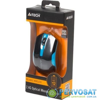 Мышка A4tech G3-200N Black+Blue