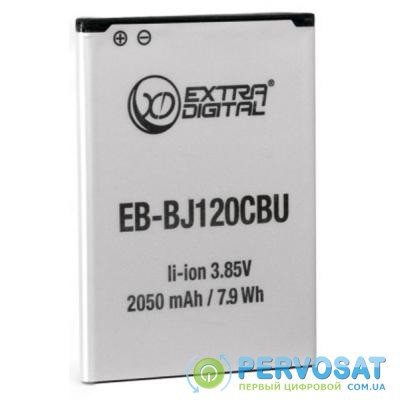 Аккумуляторная батарея для телефона EXTRADIGITAL Samsung EB-BJ120CBU, 2050 mAh (BMS6478)