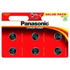 Батарейка PANASONIC CR 2032 * 6 LITHIUM (CR-2032EL/6B) Батарейка PANASONIC CR 2032 * 6 LITHIUM (CR-2032EL/6B)