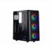 Корпус 2E GAMING OBERON (GX912) MidT,2xUSB3.0,3x120мм LED, акрил(бічна панель),без БЖ,чорний