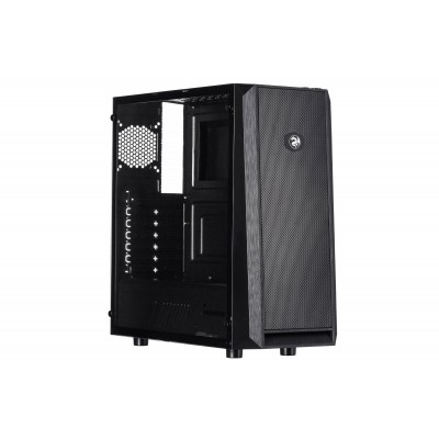 Корпус 2E GAMING OBERON (GX912) MidT,2xUSB3.0,3x120мм LED, акрил(бічна панель),без БЖ,чорний